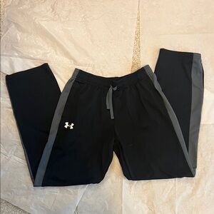Under Armour Black and Gray Athletic Pants
